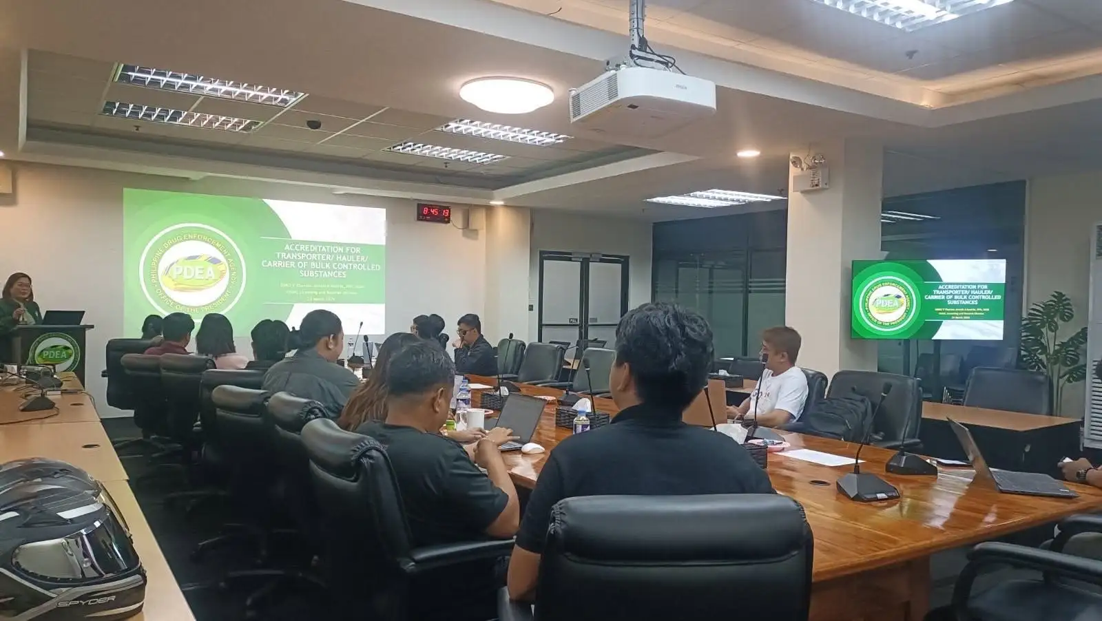 PEMAP and partner organizations at the PDEA pilot Training of Trainers
