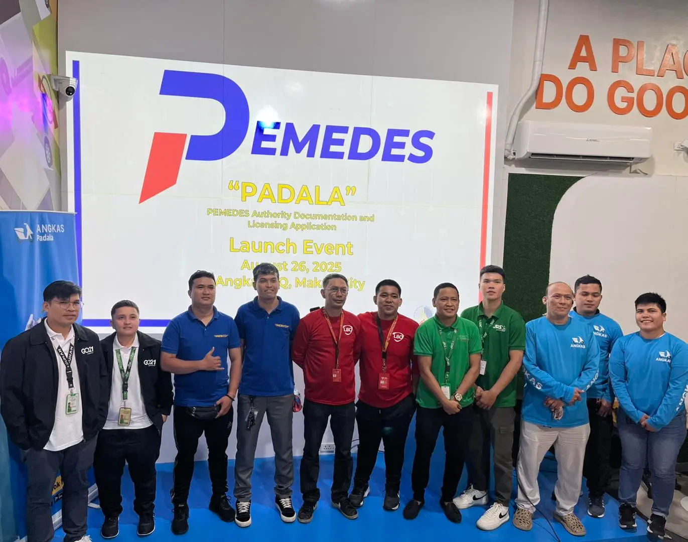 PEMAP members' company employees at the launch of the PEMEDES website