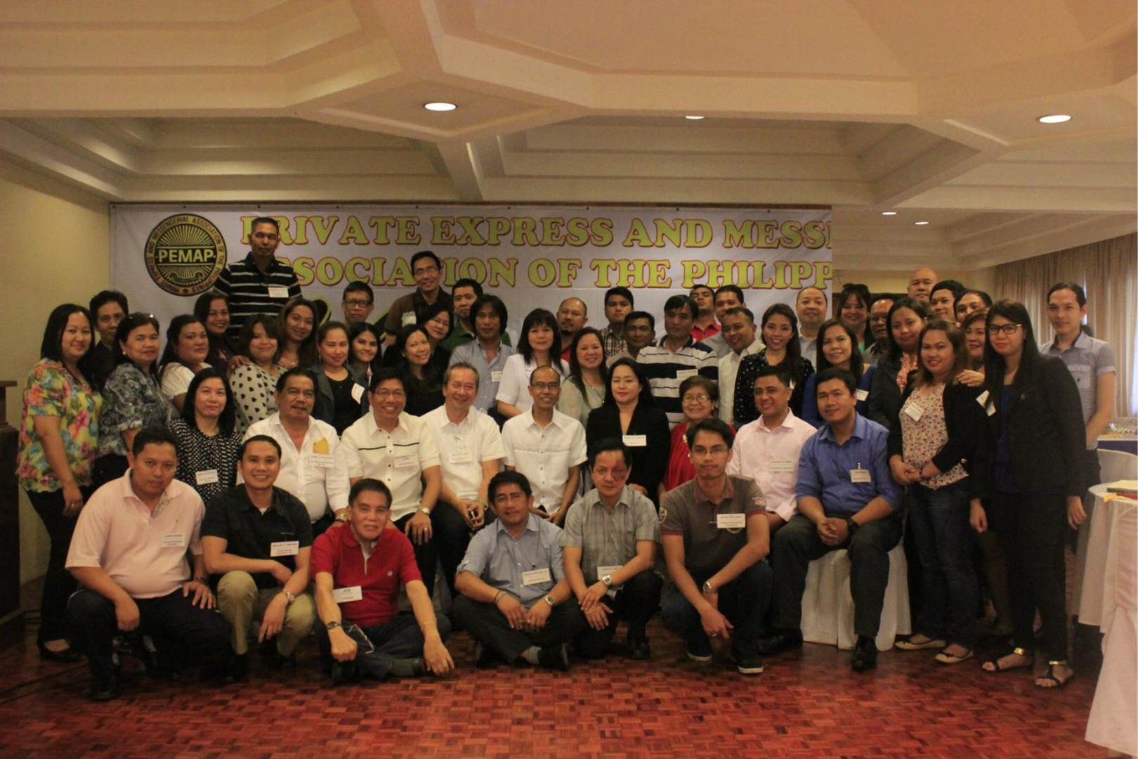 PEMAP members gathered for a photo opportunity